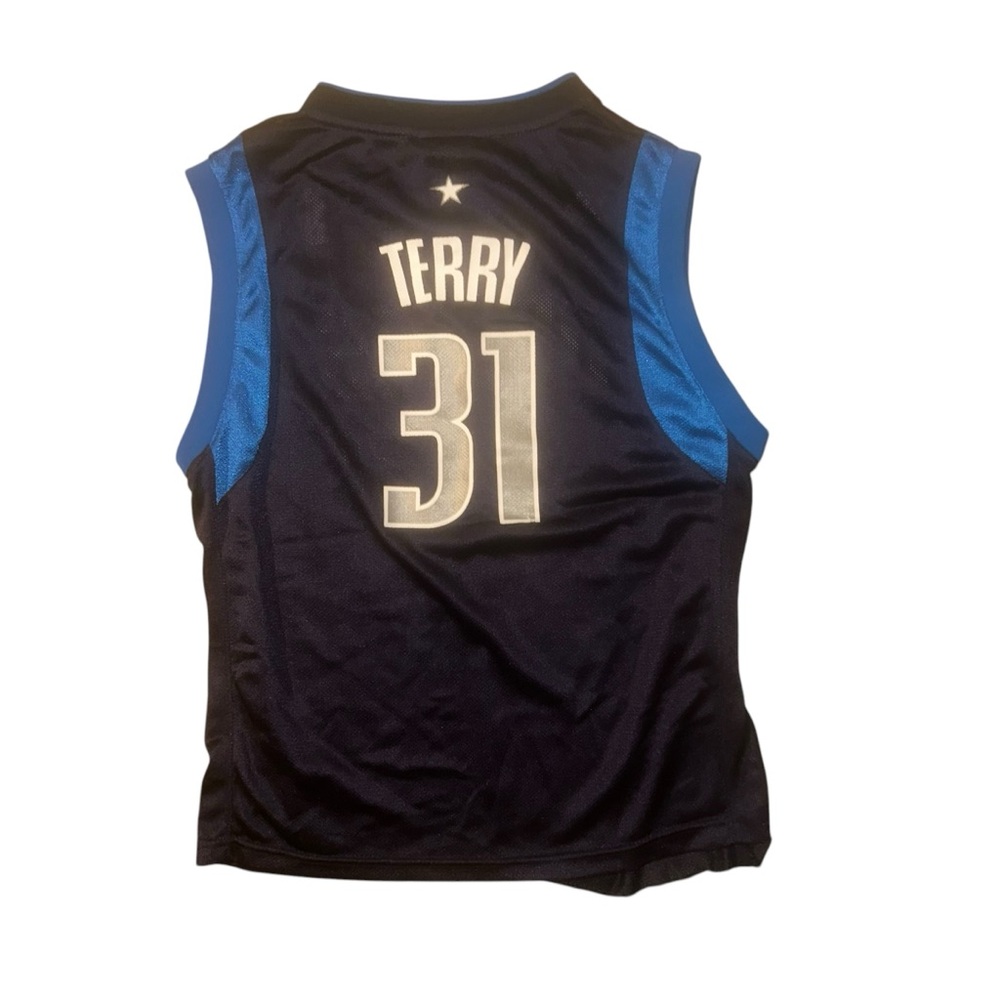 adidas #31 Terry Jersey NBA Size L Dallas Mavericks